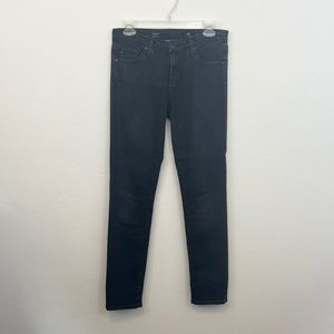 AG Adriano Goldschmied Women's Jean, The Stilt, Cigarette Leg. faded black, 27